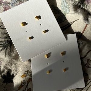 NWOT Madewell Golf Stud Earrings